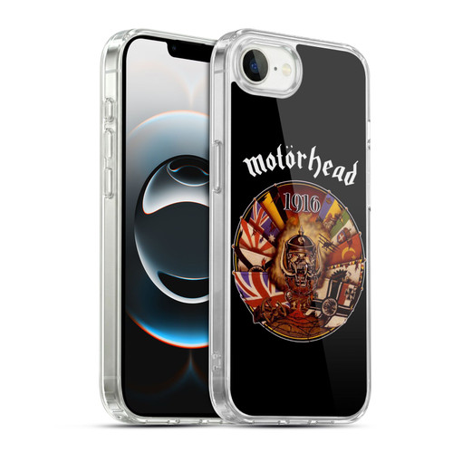 Motorhead Album Covers 1916 Soft Gel Case for Apple iPhone 16e / Apple iPhone 17e & MagSafe