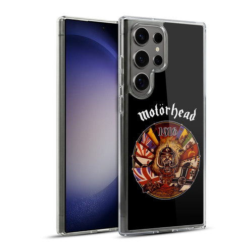 Motorhead Album Covers 1916 Soft Gel Case for Samsung Galaxy S23 Ultra 5G & MagSafe