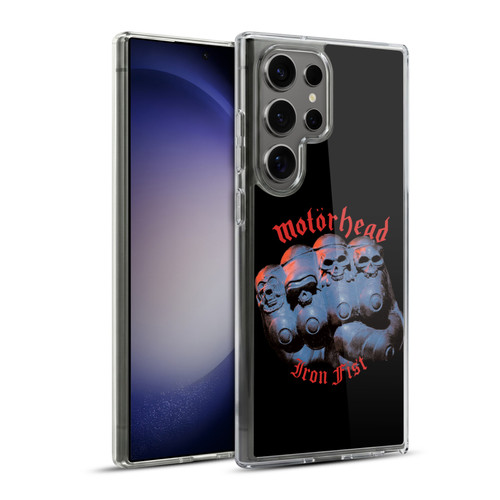 Motorhead Album Covers Iron Fist Soft Gel Case for Samsung Galaxy S23 Ultra 5G & MagSafe