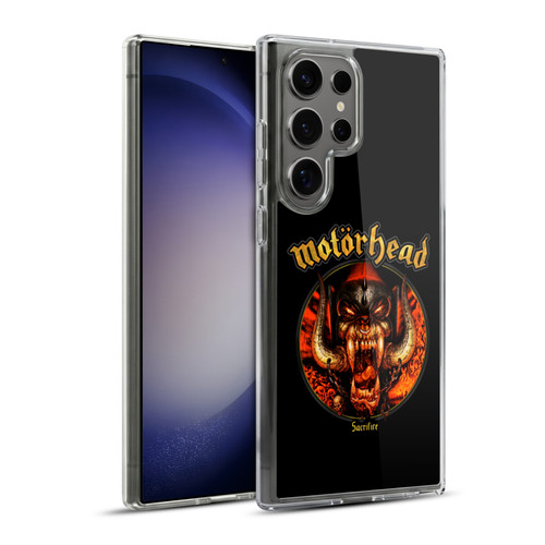 Motorhead Album Covers Sacrifice Soft Gel Case for Samsung Galaxy S23 Ultra 5G & MagSafe