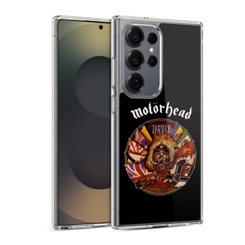 Motorhead Album Covers 1916 Soft Gel Case for Samsung Galaxy S25 Ultra & MagSafe