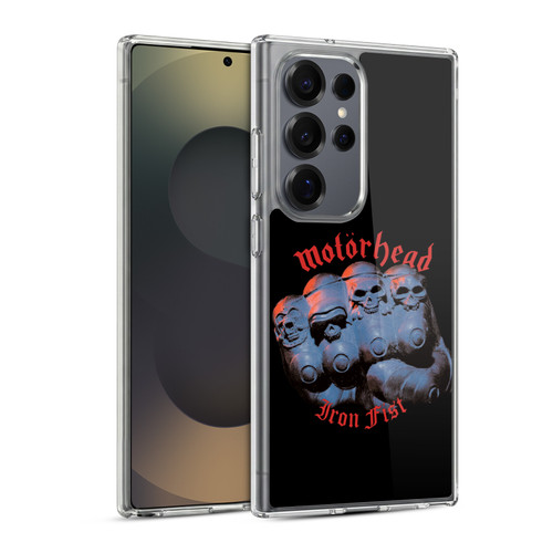 Motorhead Album Covers Iron Fist Soft Gel Case for Samsung Galaxy S25 Ultra & MagSafe