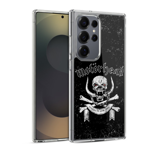 Motorhead Album Covers March Or Die Soft Gel Case for Samsung Galaxy S25 Ultra & MagSafe