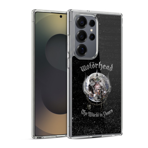 Motorhead Album Covers The World Is Yours Soft Gel Case for Samsung Galaxy S25 Ultra & MagSafe