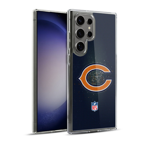 NFL Chicago Bears Artwork LED Soft Gel Case for Samsung Galaxy S23 Ultra 5G & MagSafe
