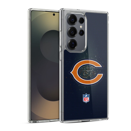 NFL Chicago Bears Artwork LED Soft Gel Case for Samsung Galaxy S25 Ultra & MagSafe