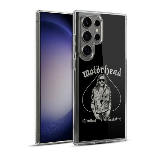 Motorhead Graphics Ace Of Spades Lemmy Soft Gel Case for Samsung Galaxy S23 Ultra 5G & MagSafe
