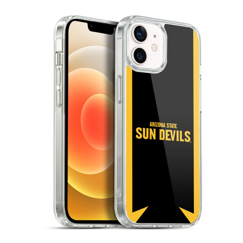 Arizona State University ASU Arizona State University Football Jersey Soft Gel Case for Apple iPhone 12 / iPhone 12 Pro & MagSafe