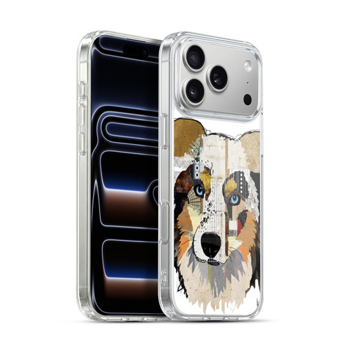 Michel Keck Dogs 3 Australian Shepherd Soft Gel Case for Apple iPhone 17 Pro Max