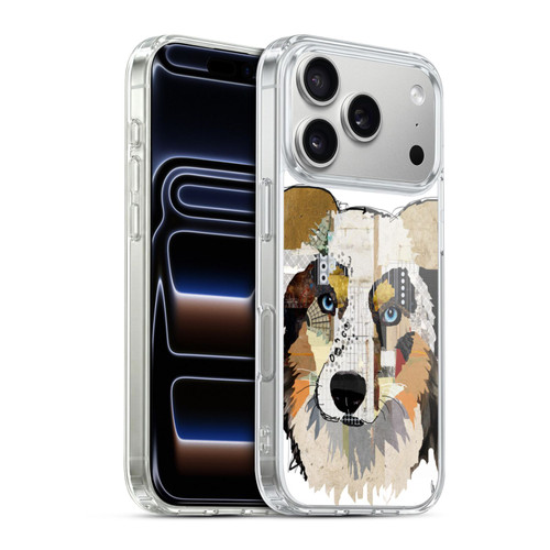 Michel Keck Dogs 3 Australian Shepherd Soft Gel Case for Apple iPhone 17 Pro