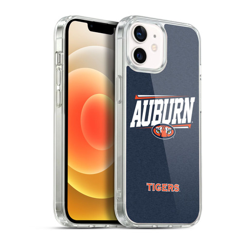 Auburn University AU Auburn University Double Bar Soft Gel Case for Apple iPhone 12 / iPhone 12 Pro & MagSafe