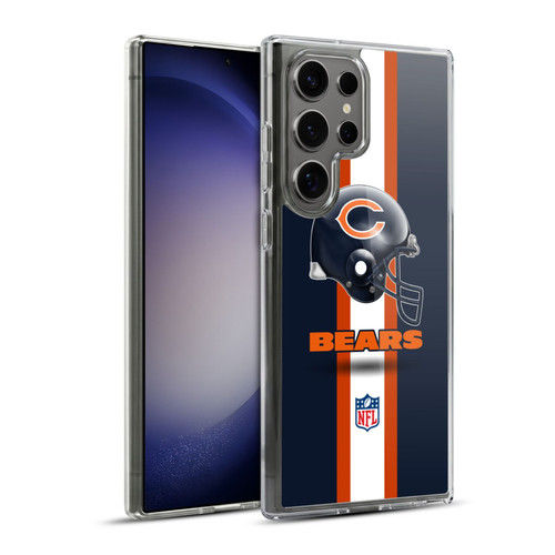 NFL Chicago Bears Logo Helmet Soft Gel Case for Samsung Galaxy S23 Ultra 5G & MagSafe