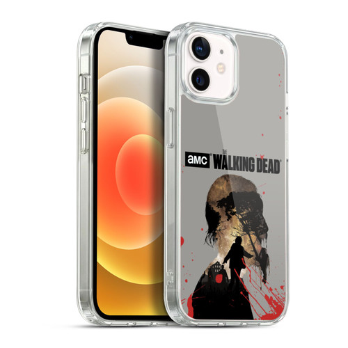 AMC The Walking Dead Silhouettes Walker Soft Gel Case for Apple iPhone 12 / iPhone 12 Pro & MagSafe