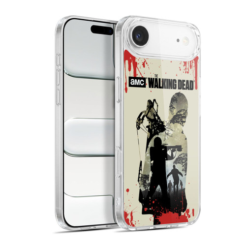 AMC The Walking Dead Silhouettes Daryl Full Soft Gel Case for Apple iPhone 17 Air