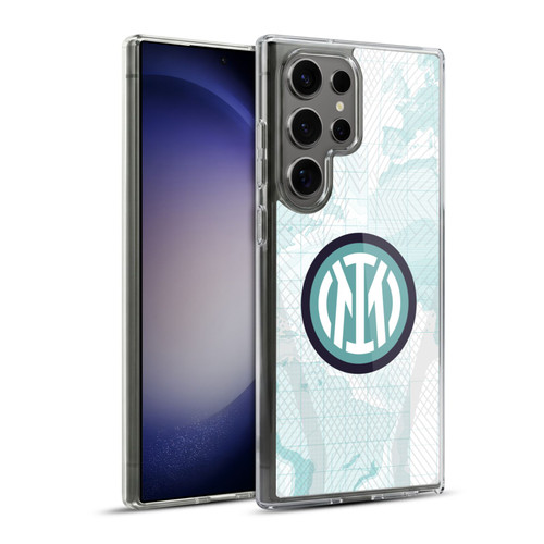 Fc Internazionale Milano 2022/23 Crest Kit Away Soft Gel Case for Samsung Galaxy S23 Ultra 5G & MagSafe