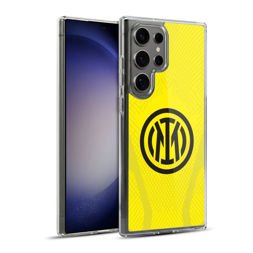 Fc Internazionale Milano 2022/23 Crest Kit Third Soft Gel Case for Samsung Galaxy S23 Ultra 5G & MagSafe