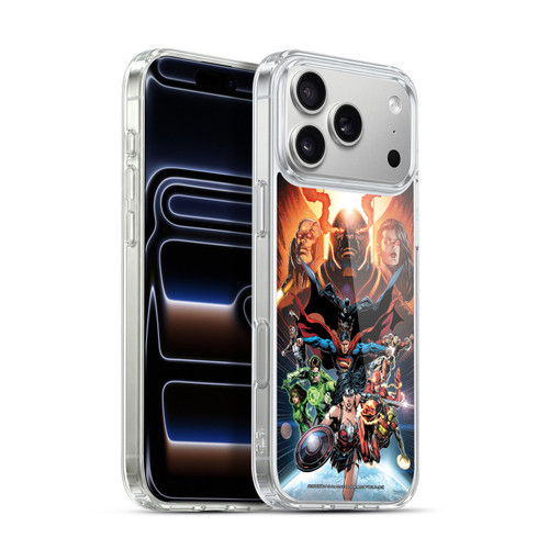 Justice League DC Comics Comic Book Covers #10 Darkseid War Soft Gel Case for Apple iPhone 17 Pro Max