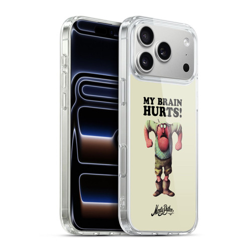 Monty Python Key Art My Brain Hurts Soft Gel Case for Apple iPhone 17 Pro Max
