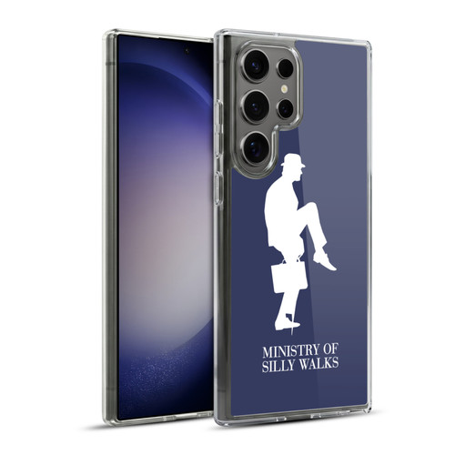 Monty Python Key Art Ministry Of Silly Walks Soft Gel Case for Samsung Galaxy S23 Ultra 5G & MagSafe