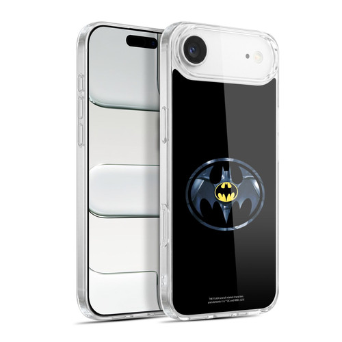 The Flash 2023 Graphics Black Batman Logo Soft Gel Case for Apple iPhone 17 Air