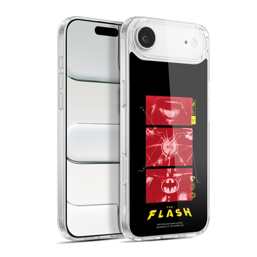 The Flash 2023 Graphics Suit Logos Soft Gel Case for Apple iPhone 17 Air
