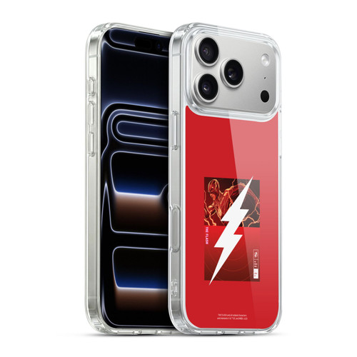 The Flash 2023 Graphics Barry Allen Logo Soft Gel Case for Apple iPhone 17 Pro Max
