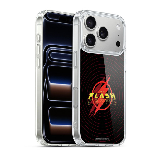 The Flash 2023 Graphics Logo Soft Gel Case for Apple iPhone 17 Pro