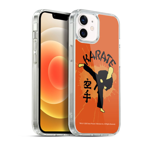Cobra Kai Graphics 2 Karate Logo Soft Gel Case for Apple iPhone 12 / iPhone 12 Pro & MagSafe