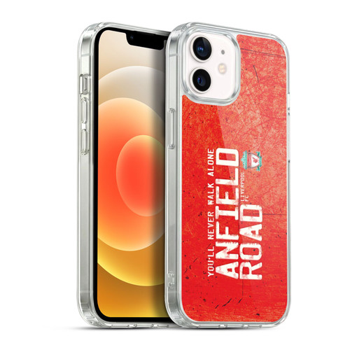 Liverpool Football Club Crest You'Ll Never Walk Alone Anfield Road Red Soft Gel Case for Apple iPhone 12 / iPhone 12 Pro & MagSafe