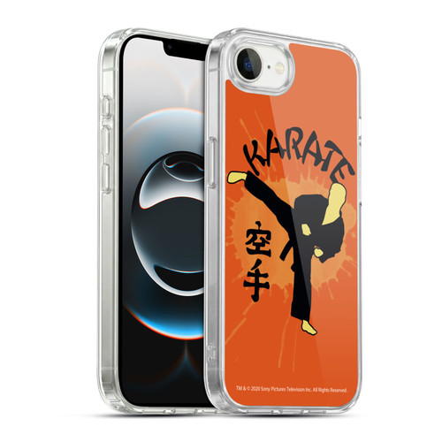 Cobra Kai Graphics 2 Karate Logo Soft Gel Case for Apple iPhone 16e / Apple iPhone 17e & MagSafe