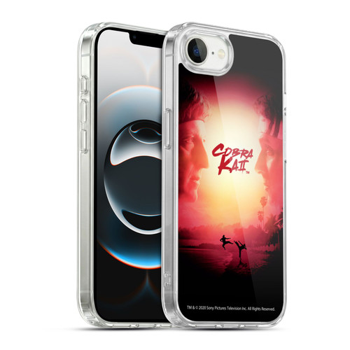 Cobra Kai Graphics 2 Season 2 Poster Soft Gel Case for Apple iPhone 16e / Apple iPhone 17e & MagSafe
