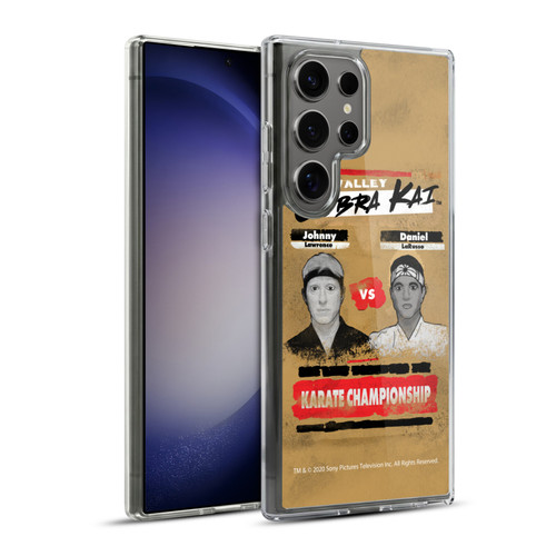 Cobra Kai Graphics 2 Karate Championship Soft Gel Case for Samsung Galaxy S23 Ultra 5G & MagSafe
