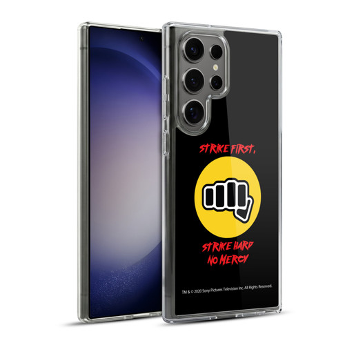 Cobra Kai Graphics 2 No Mercy Logo Soft Gel Case for Samsung Galaxy S23 Ultra 5G & MagSafe