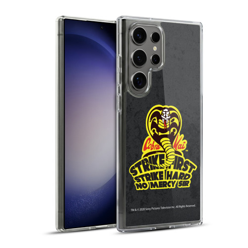 Cobra Kai Graphics 2 Strike Hard Logo Soft Gel Case for Samsung Galaxy S23 Ultra 5G & MagSafe