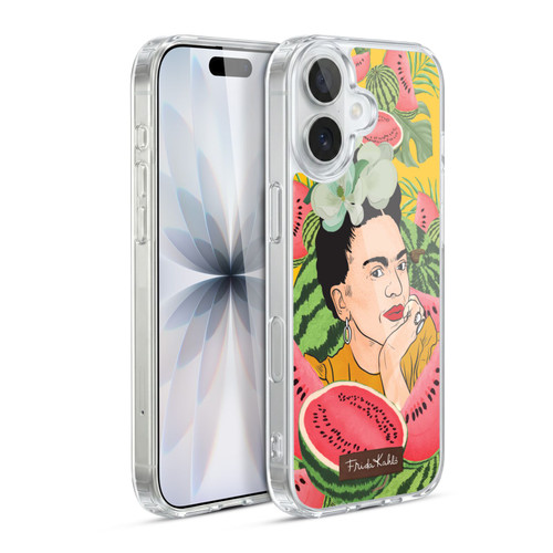 Frida Kahlo Portrait 3 Watermelon Soft Gel Case for Apple iPhone 17