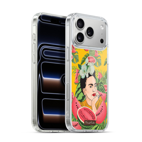 Frida Kahlo Portrait 3 Watermelon Soft Gel Case for Apple iPhone 17 Pro Max