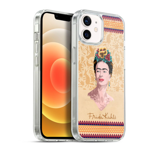 Frida Kahlo Portrait Yellow Soft Gel Case for Apple iPhone 12 / iPhone 12 Pro & MagSafe
