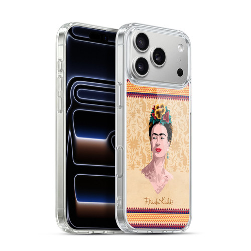 Frida Kahlo Portrait Yellow Soft Gel Case for Apple iPhone 17 Pro Max
