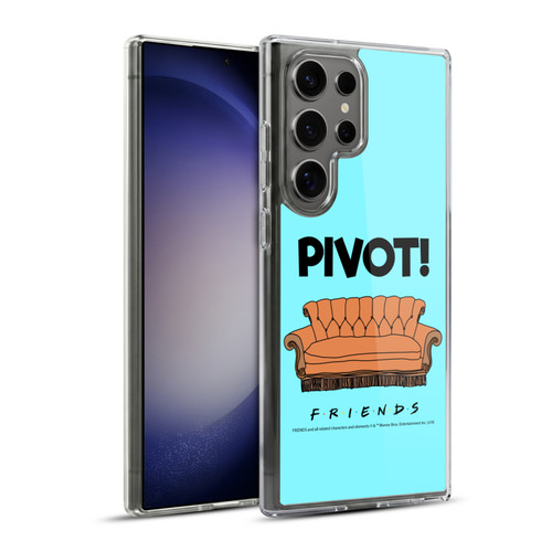 Friends TV Show Quotes Pivot Soft Gel Case for Samsung Galaxy S23 Ultra 5G & MagSafe