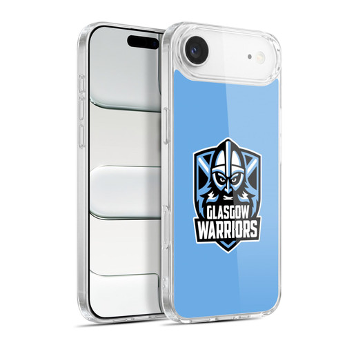 Glasgow Warriors Logo Plain Blue Soft Gel Case for Apple iPhone 17 Air