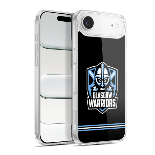 Glasgow Warriors Logo Stripes Black Soft Gel Case for Apple iPhone 17 Air