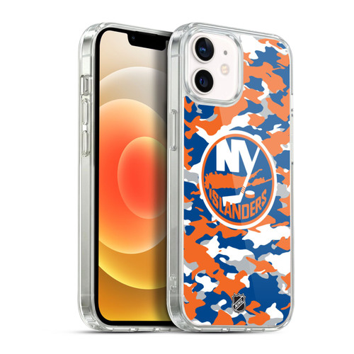 NHL New York Islanders Camouflage Soft Gel Case for Apple iPhone 12 / iPhone 12 Pro & MagSafe