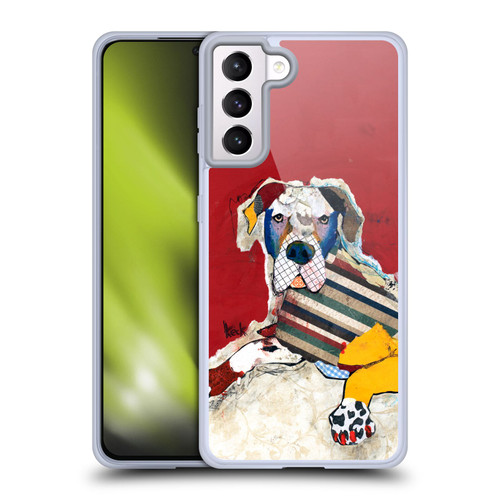 Michel Keck Dogs 2 Great Dane Soft Gel Case for Samsung Galaxy S21+ 5G