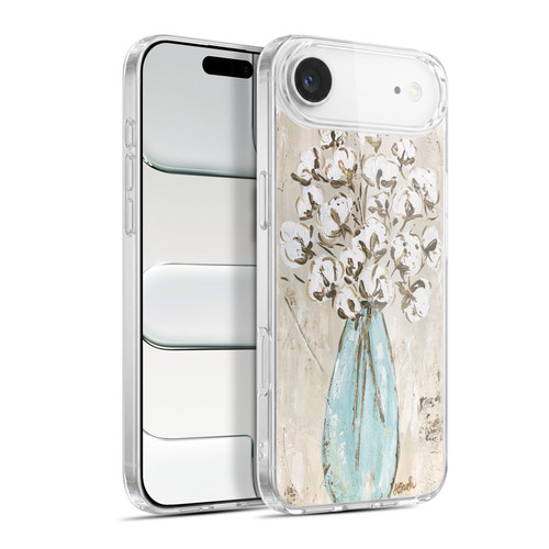 Haley Bush Floral Painting Cotton Soft Gel Case for Apple iPhone 17 Air