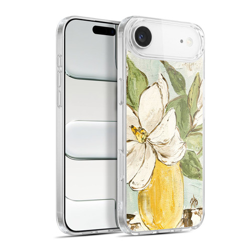 Haley Bush Floral Painting Magnolia Yellow Vase Soft Gel Case for Apple iPhone 17 Air
