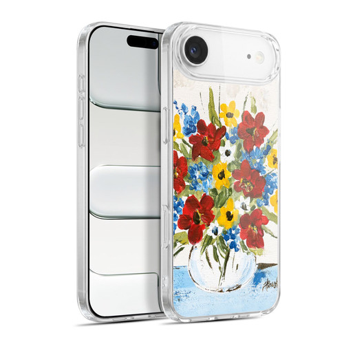 Haley Bush Floral Painting Patriotic Soft Gel Case for Apple iPhone 17 Air