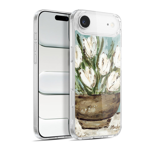 Haley Bush Floral Painting Tulip Bowl Soft Gel Case for Apple iPhone 17 Air