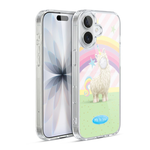 Me To You Once Upon A Time Rainbow Llama Soft Gel Case for Apple iPhone 17