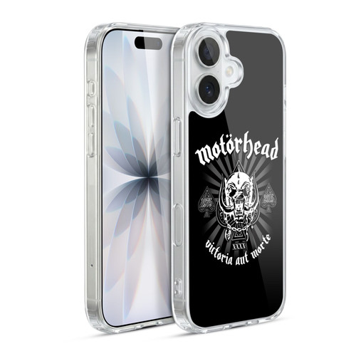 Motorhead Logo Victoria Aut Morte Soft Gel Case for Apple iPhone 17