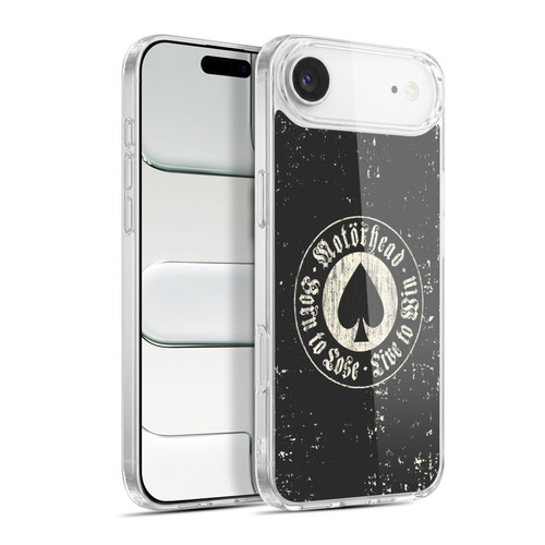 Motorhead Logo Ace Of Spades 2 Soft Gel Case for Apple iPhone 17 Air
